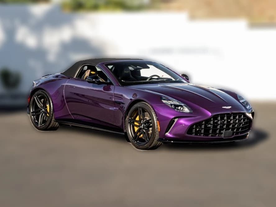 Aston Martin Vantage Base Roadster 2026 — side view