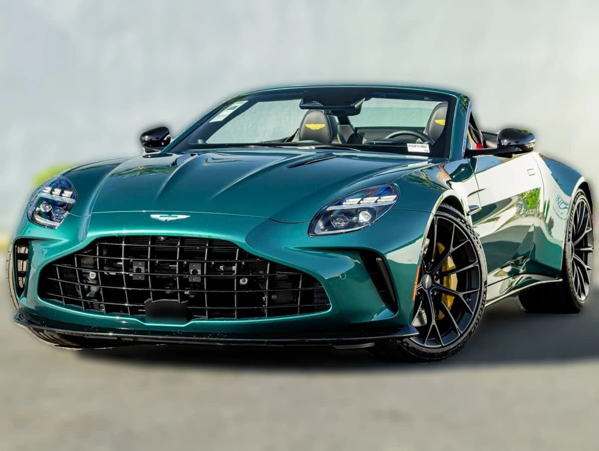 Aston Martin Vantage S Roadster 2026 — side view