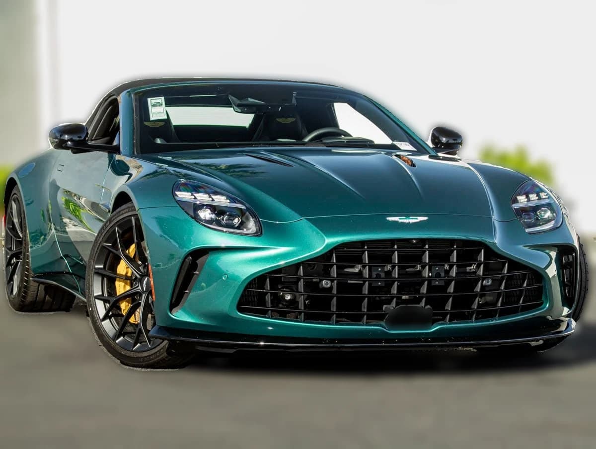 Aston Martin Vantage S Roadster 2026 — side view