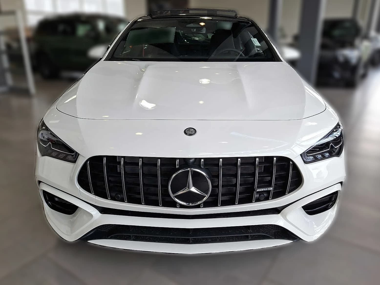 Mercedes-Benz CLA AMG CLA 45 4MATIC Coupe 2026 — side view