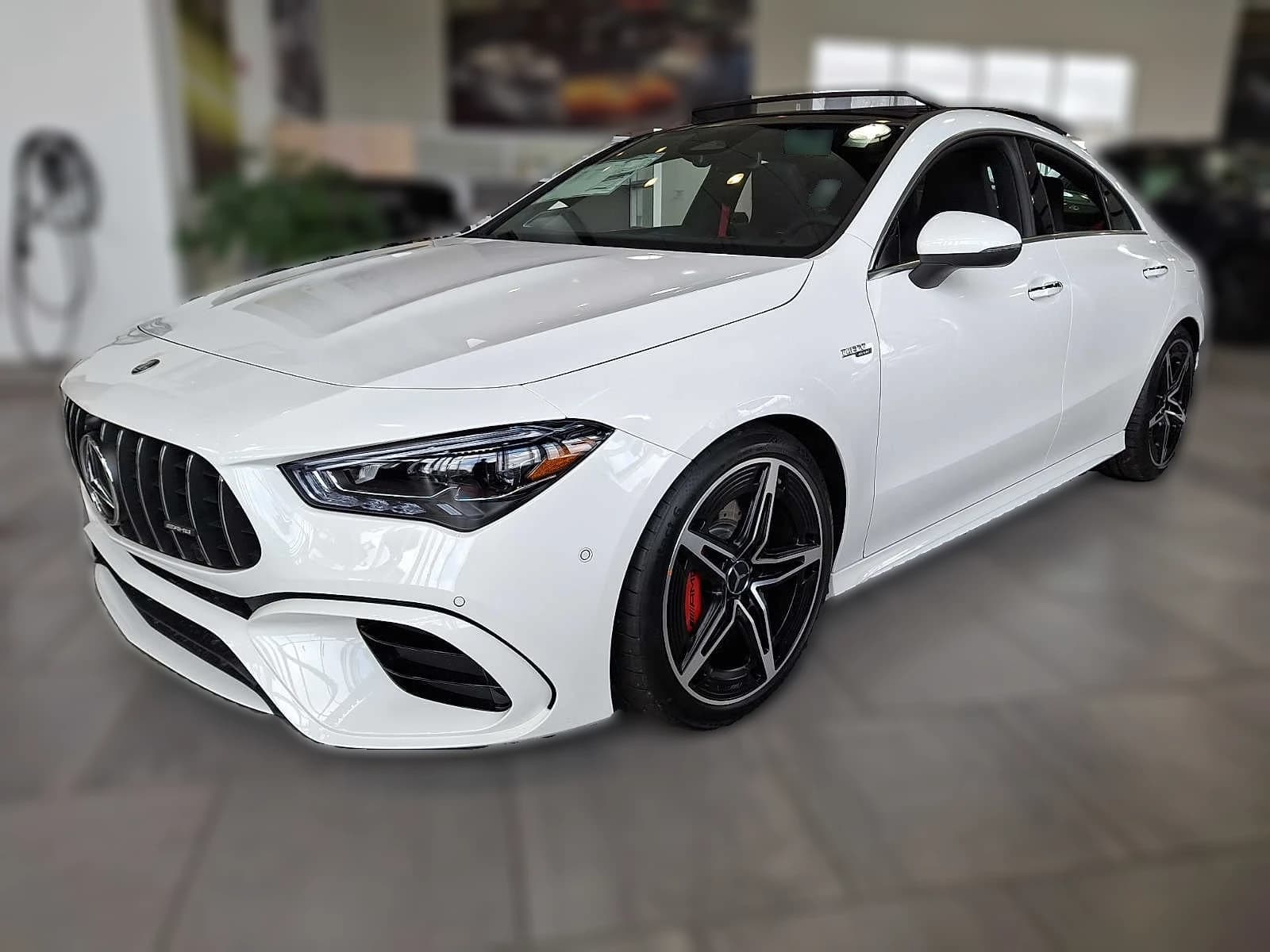Mercedes-Benz CLA AMG CLA 45 4MATIC Coupe 2026 — side view