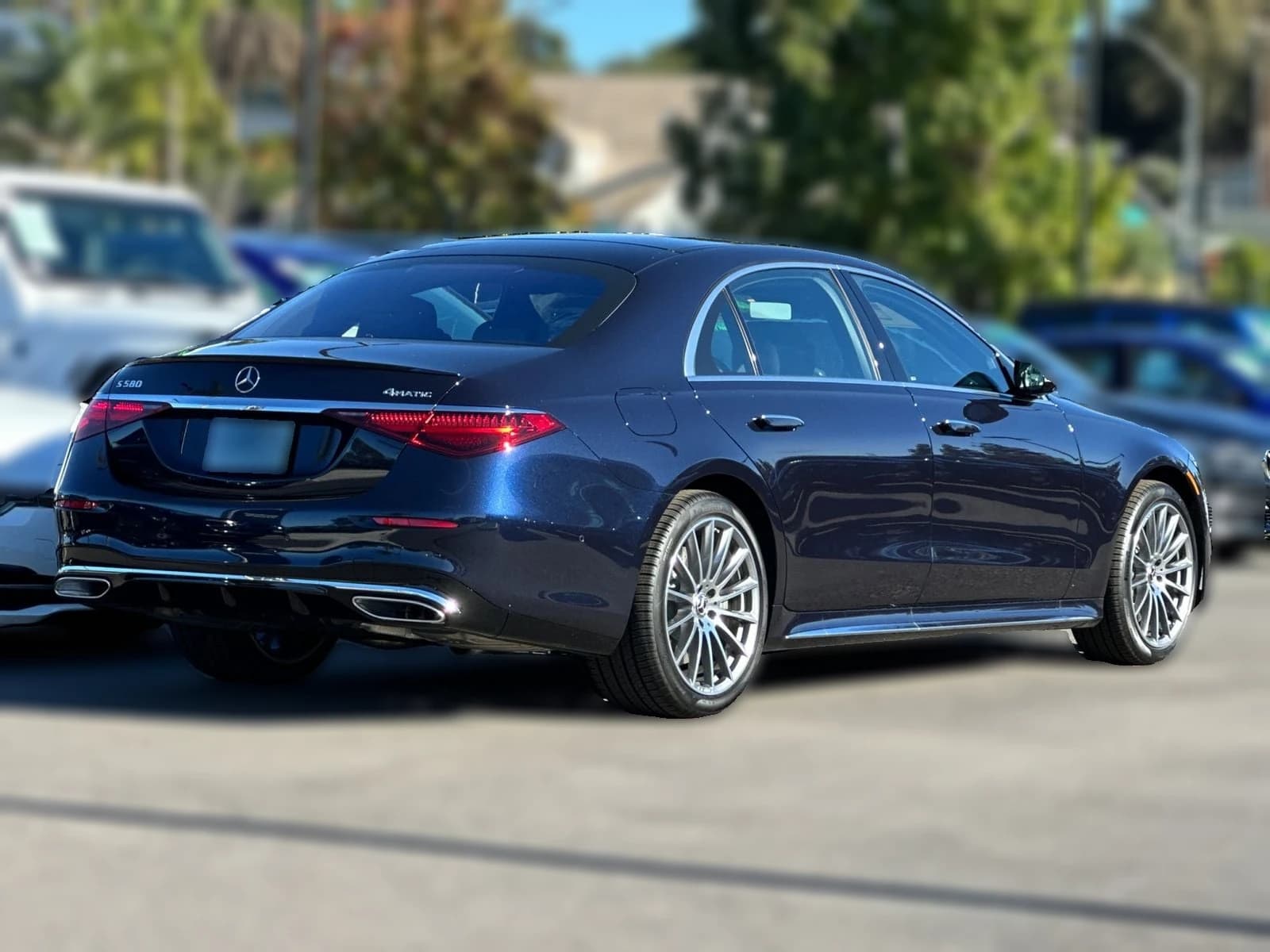 Mercedes-Benz S-Class S 580 4MATIC Sedan 2026 — side view