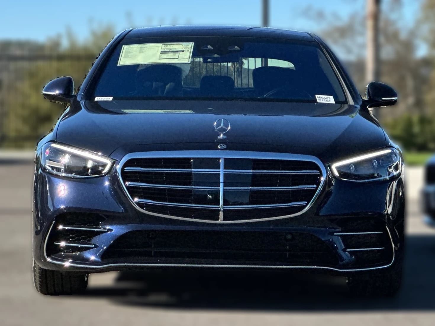 Mercedes-Benz S-Class S 580 4MATIC Sedan 2026 — side view