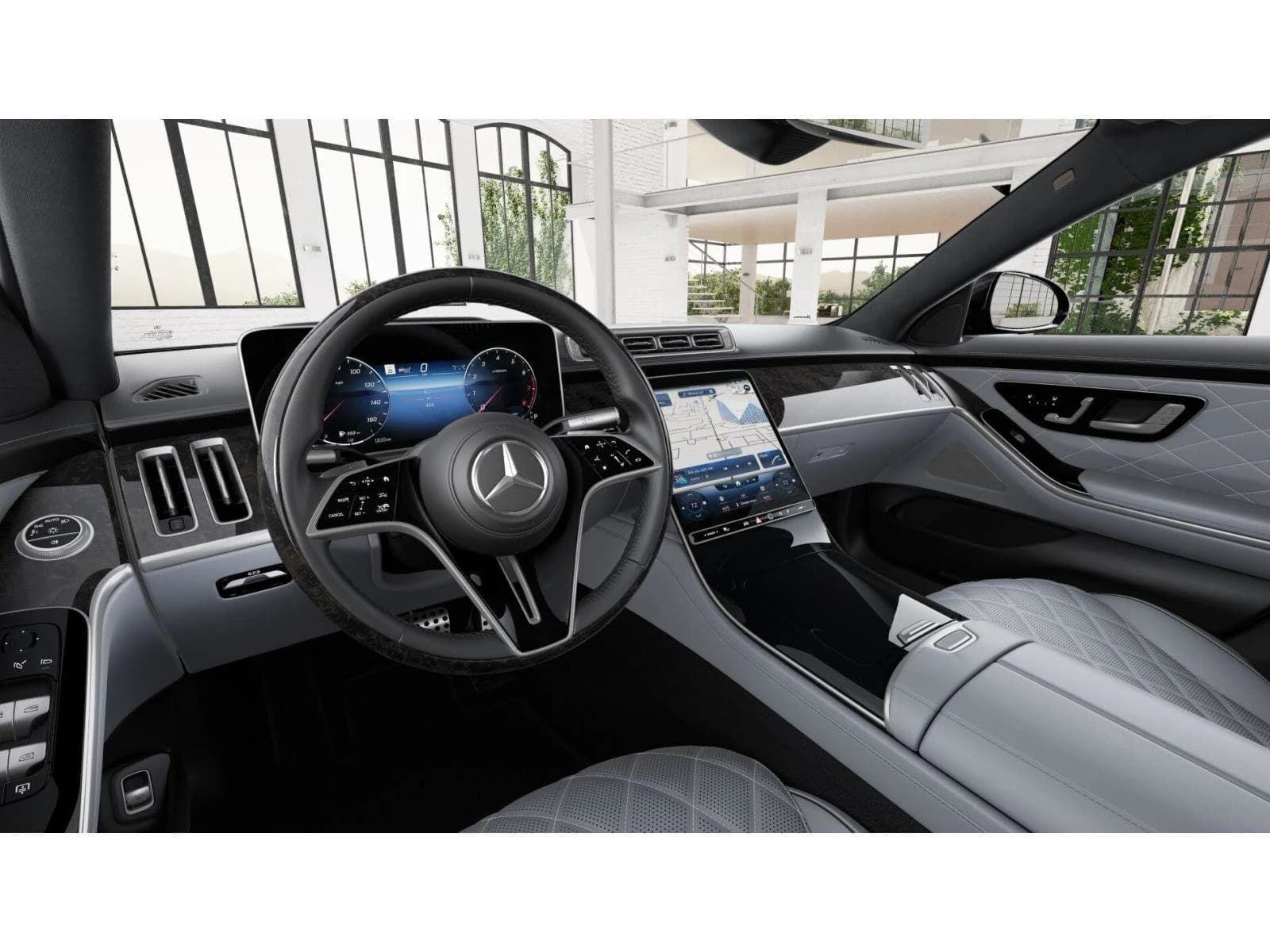 Mercedes-Benz S-Class S 580 4MATIC Sedan 2026 — side view