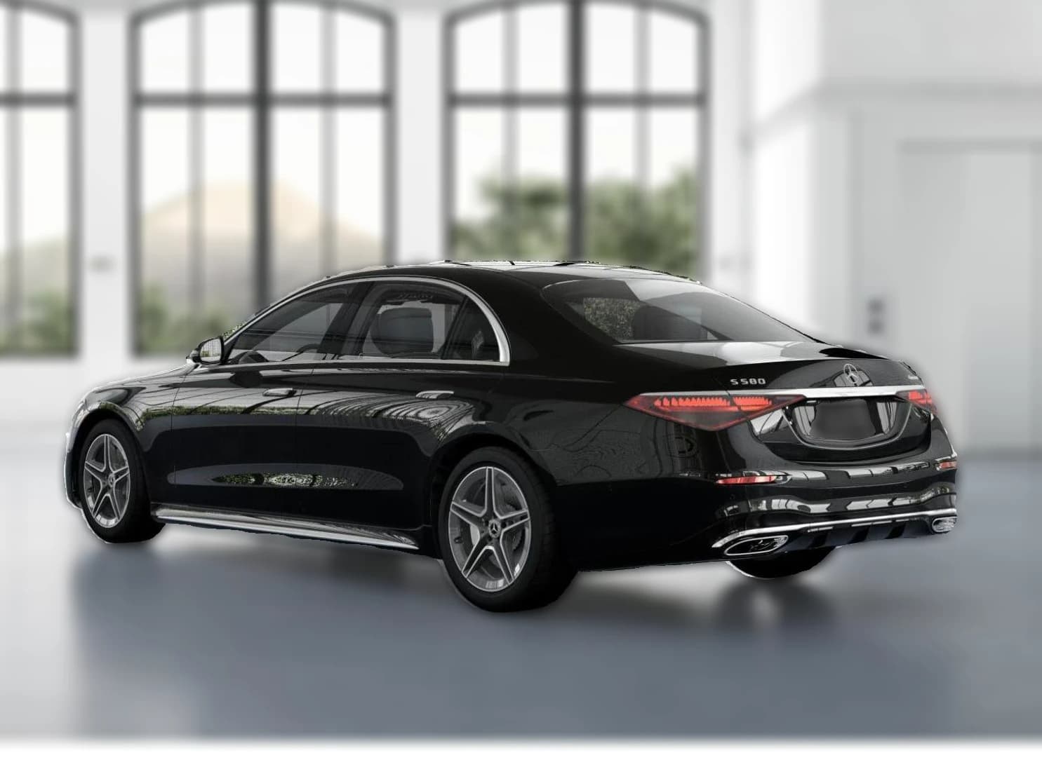 Mercedes-Benz S-Class S 580 4MATIC Sedan 2026 — side view