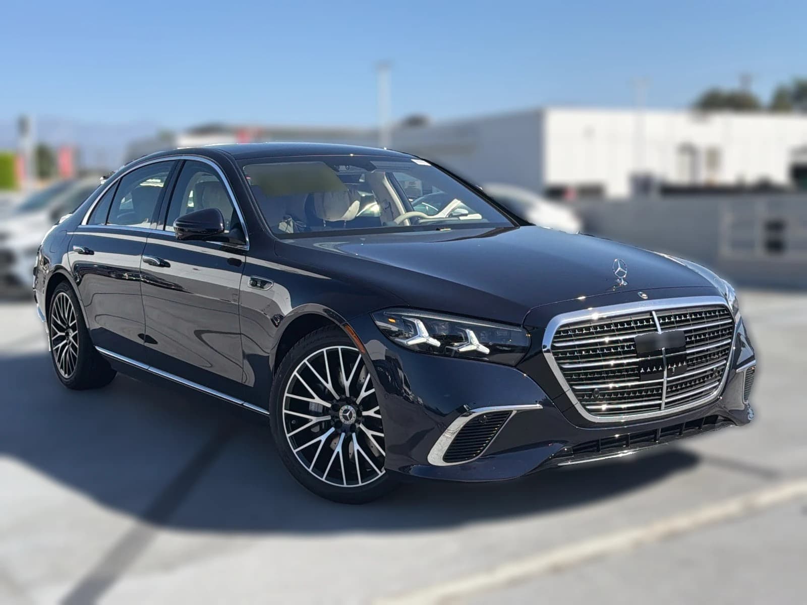 Mercedes-Benz S-Class S 580 4MATIC Sedan 2027 — side view