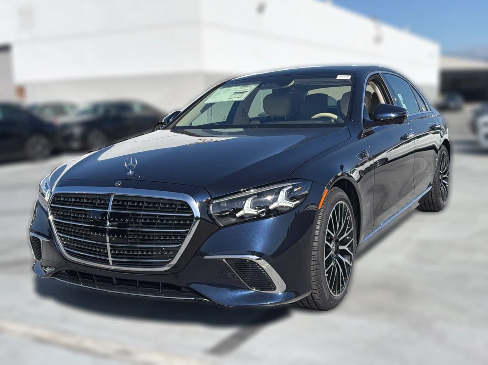 Mercedes-Benz S-Class S 580 4MATIC Sedan 2027 — side view