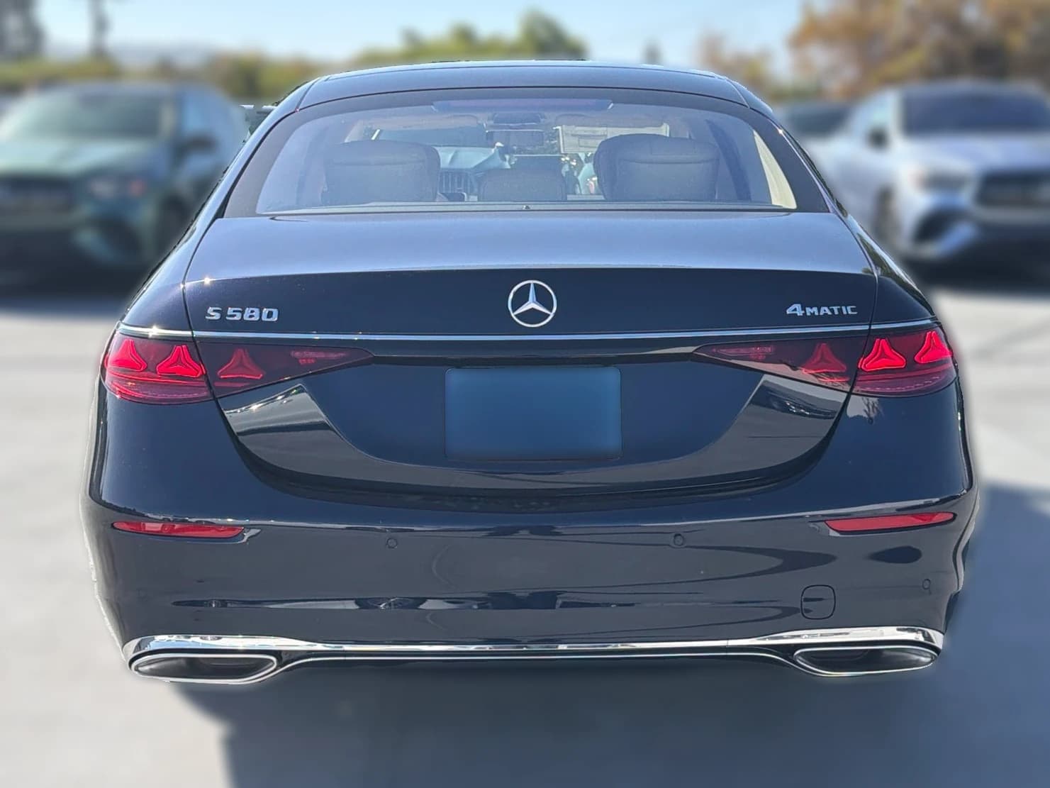 Mercedes-Benz S-Class S 580 4MATIC Sedan 2027 — side view