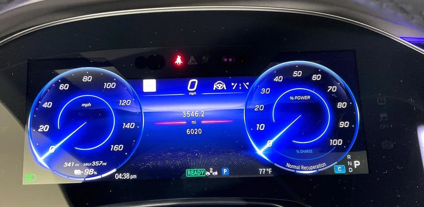 Mercedes-Benz EQS EQS 450 4MATIC Sedan 2026 — side view