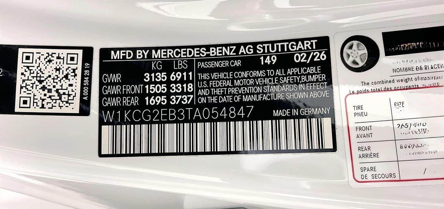 Mercedes-Benz EQS EQS 450 4MATIC Sedan 2026 — side view