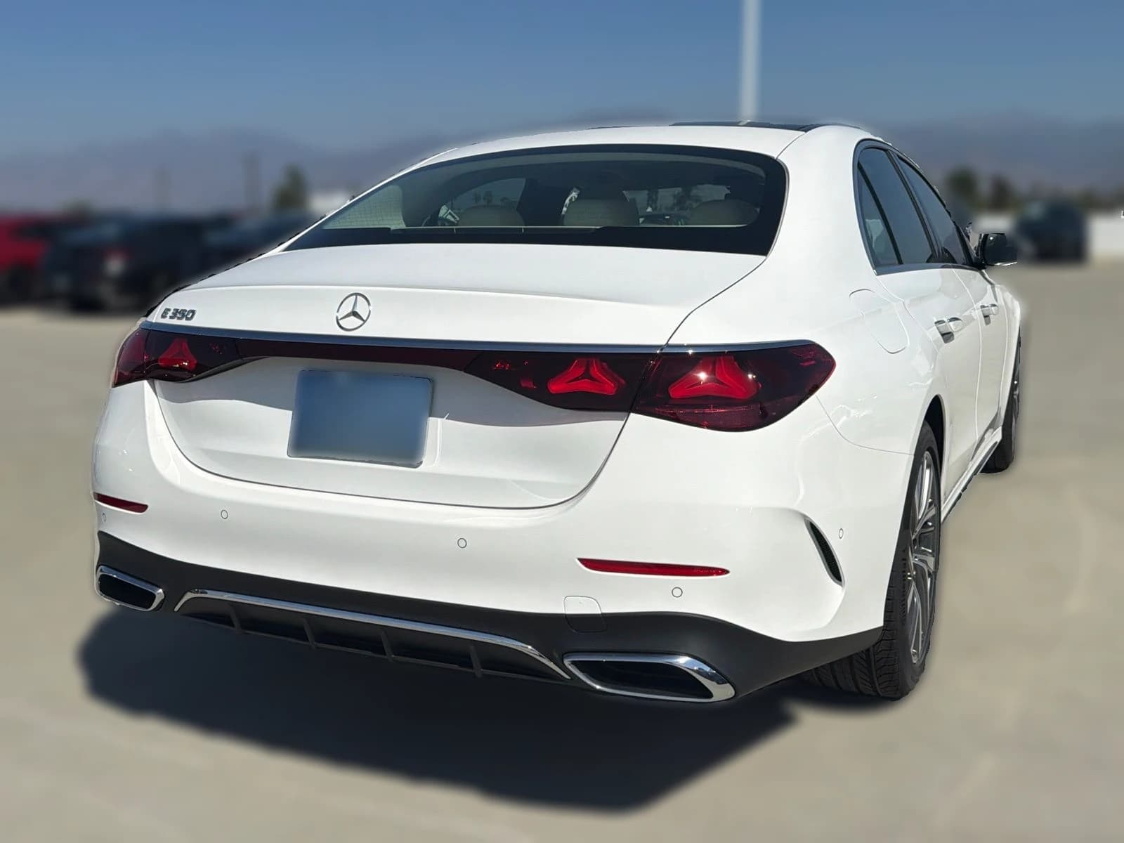 Mercedes-Benz E-Class E 350 RWD Sedan 2027 — side view