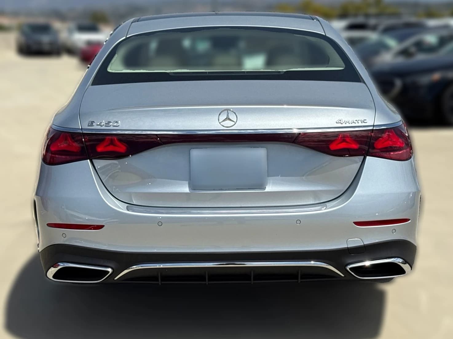Mercedes-Benz E-Class E 450 4MATIC Sedan 2026 — side view