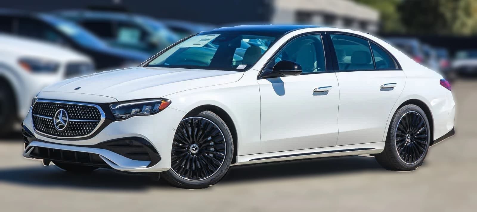 Mercedes-Benz E-Class E 450 4MATIC Sedan 2026 — side view