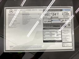 Mercedes-Benz E-Class AMG E 53 Hybrid Sedan 2027 — side view