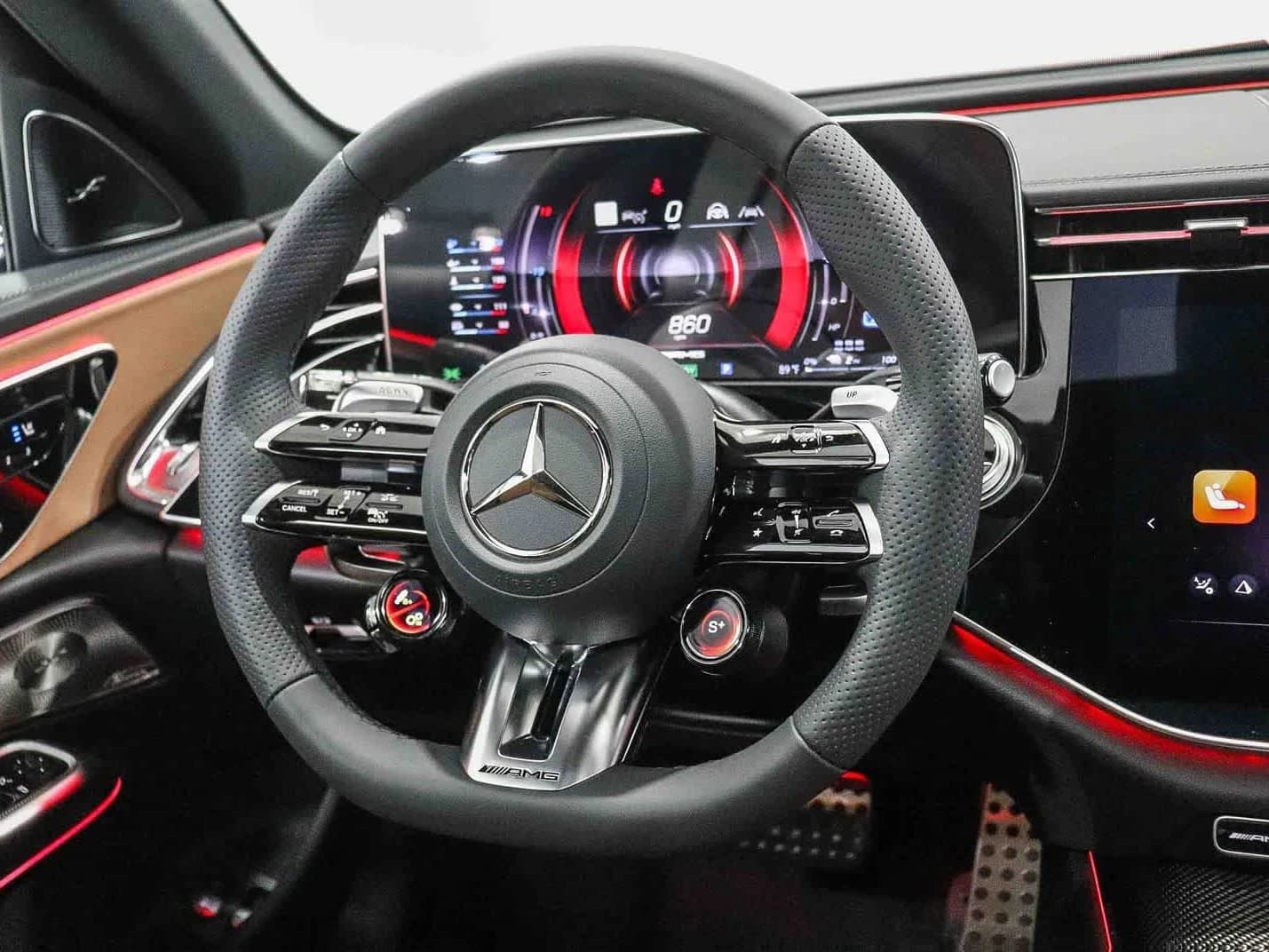Mercedes-Benz E-Class AMG E 53 Hybrid Sedan 2027 — side view