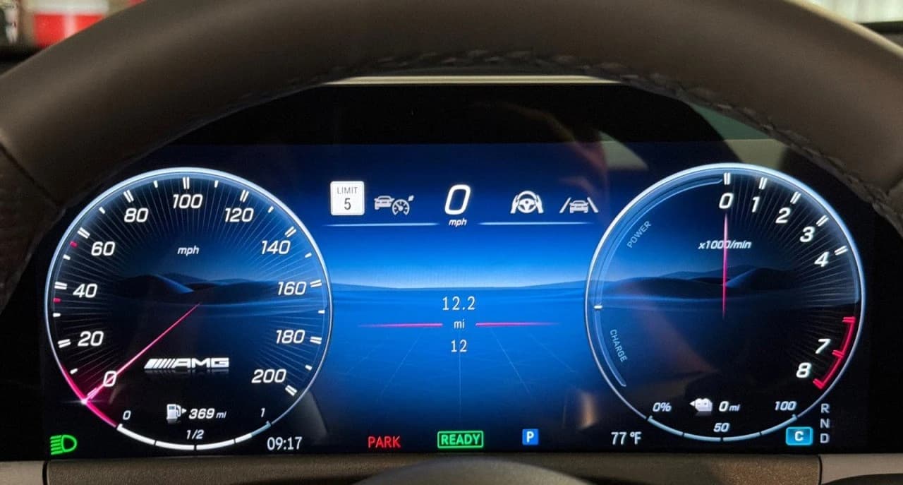 Mercedes-Benz E-Class AMG E 53 Hybrid Sedan 2027 — side view