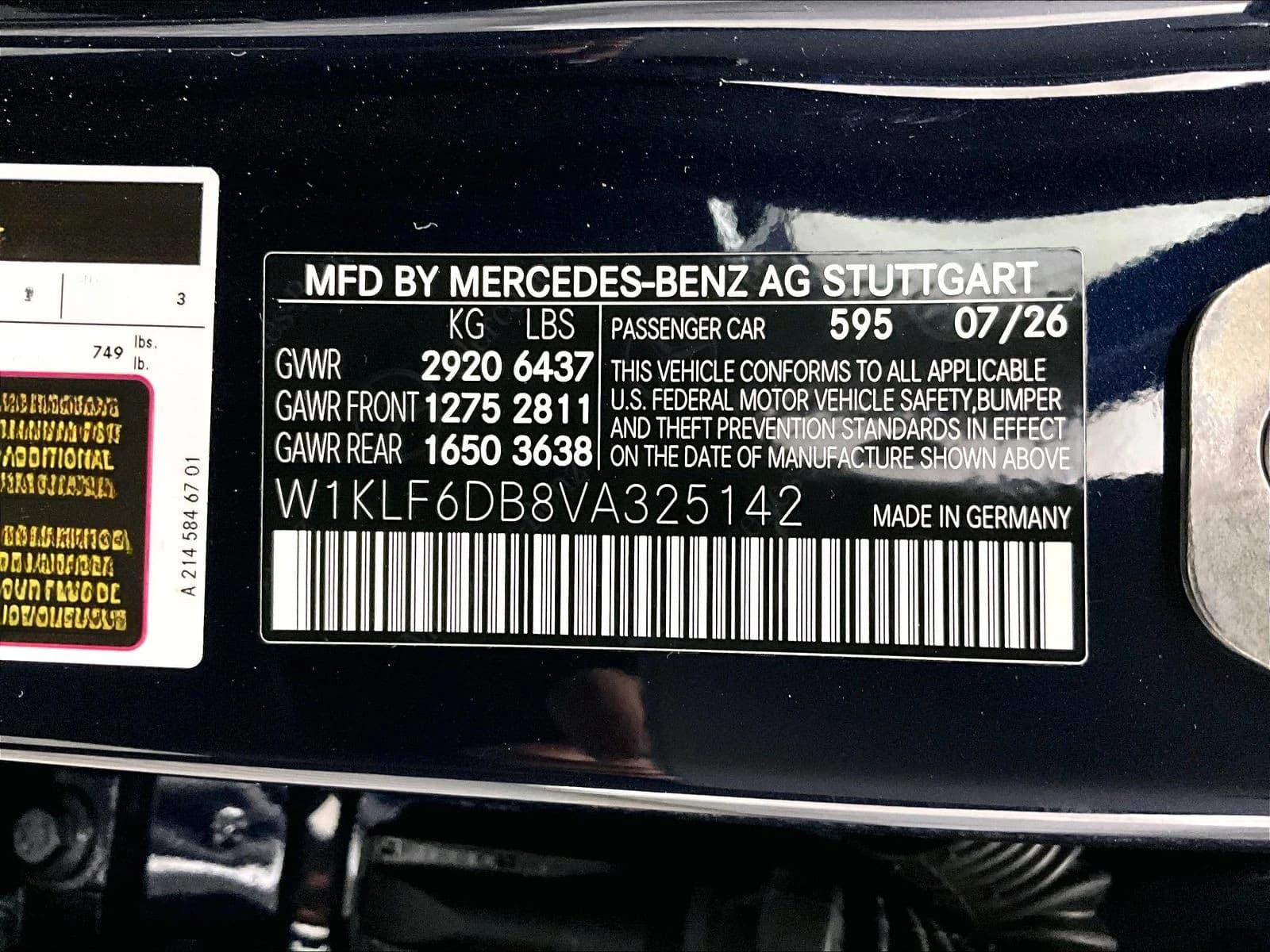 Mercedes-Benz E-Class AMG E 53 Hybrid Sedan 2027 — side view