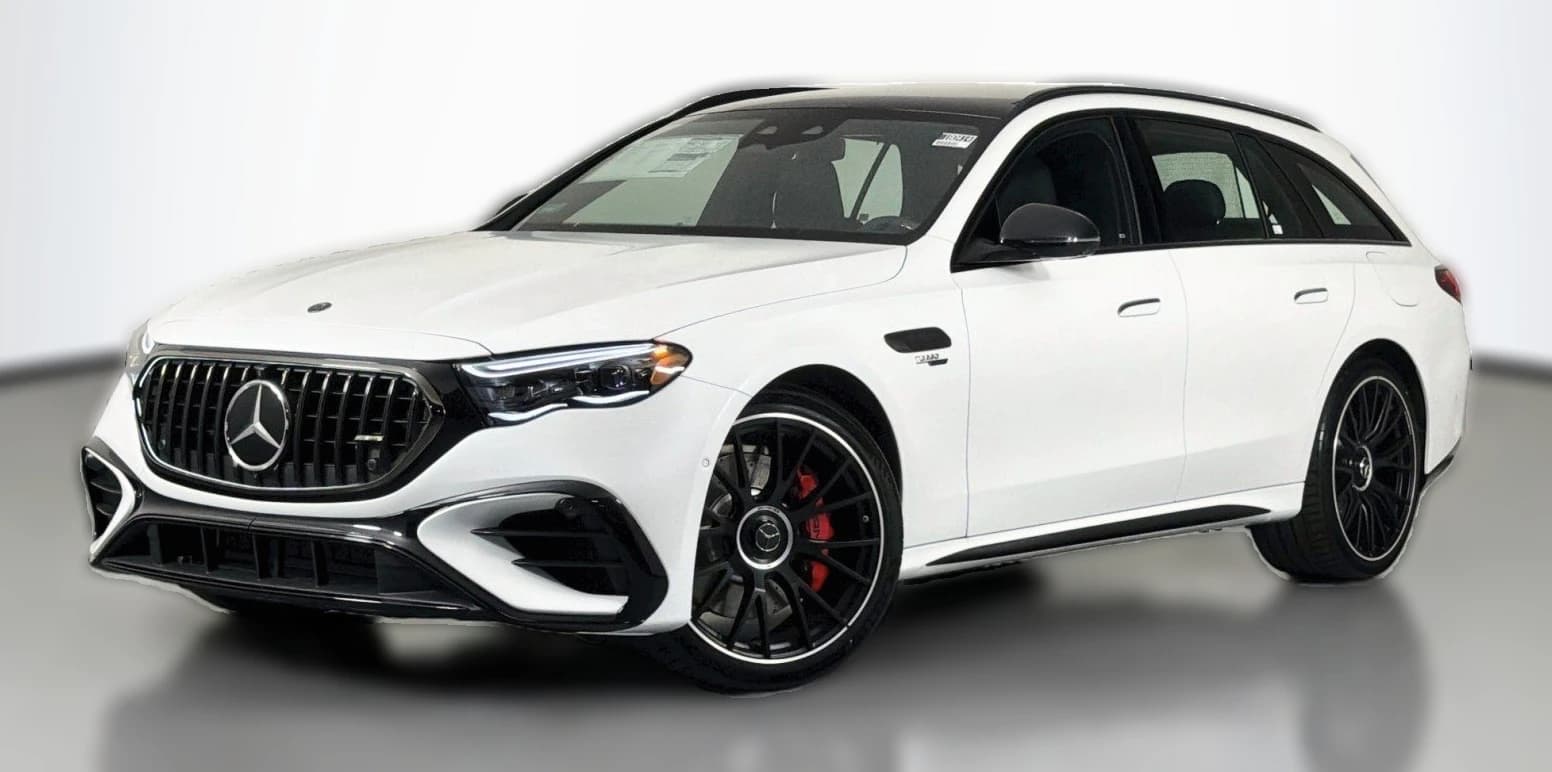Mercedes-Benz E-Class AMG E 53 Hybrid Wagon 2027 — side view