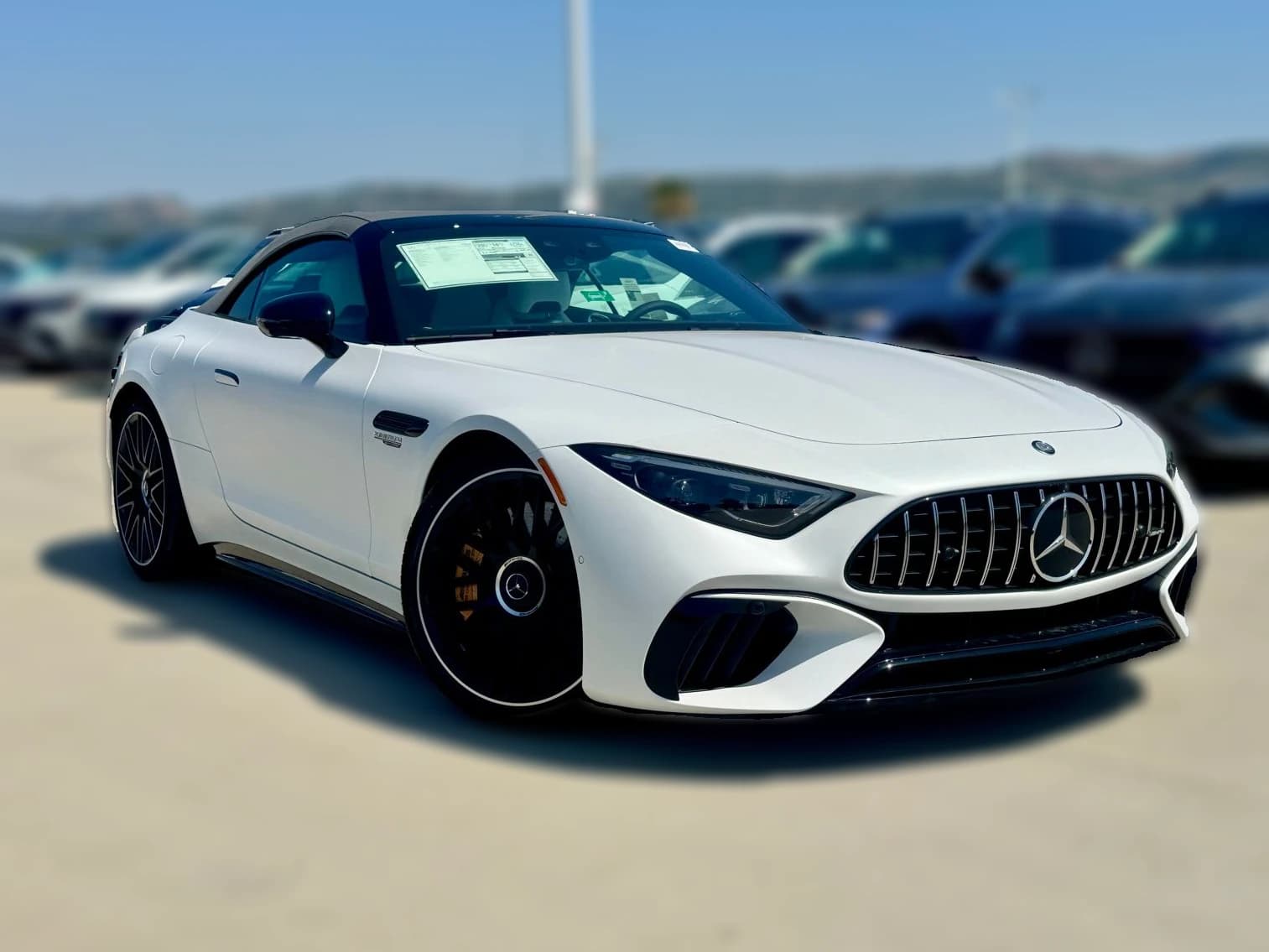 Mercedes-Benz SL AMG SL 63 S E Performance Roadster 2026 — side view