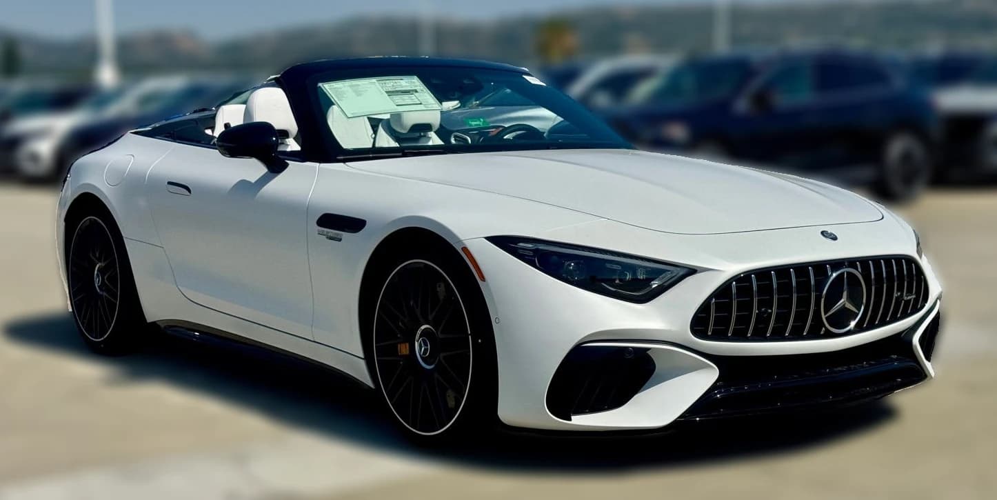 Mercedes-Benz SL AMG SL 63 S E Performance Roadster 2026 — side view