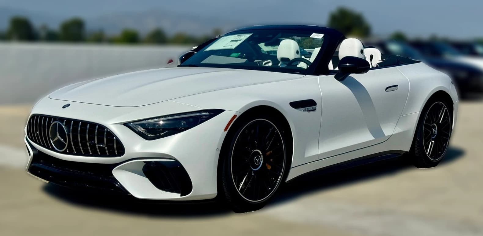 Mercedes-Benz SL AMG SL 63 S E Performance Roadster 2026 — side view