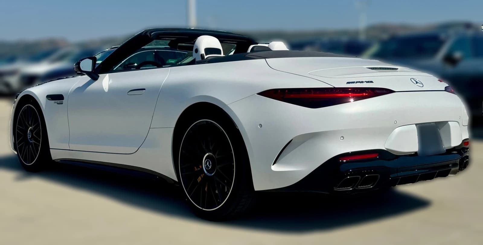 Mercedes-Benz SL AMG SL 63 S E Performance Roadster 2026 — side view