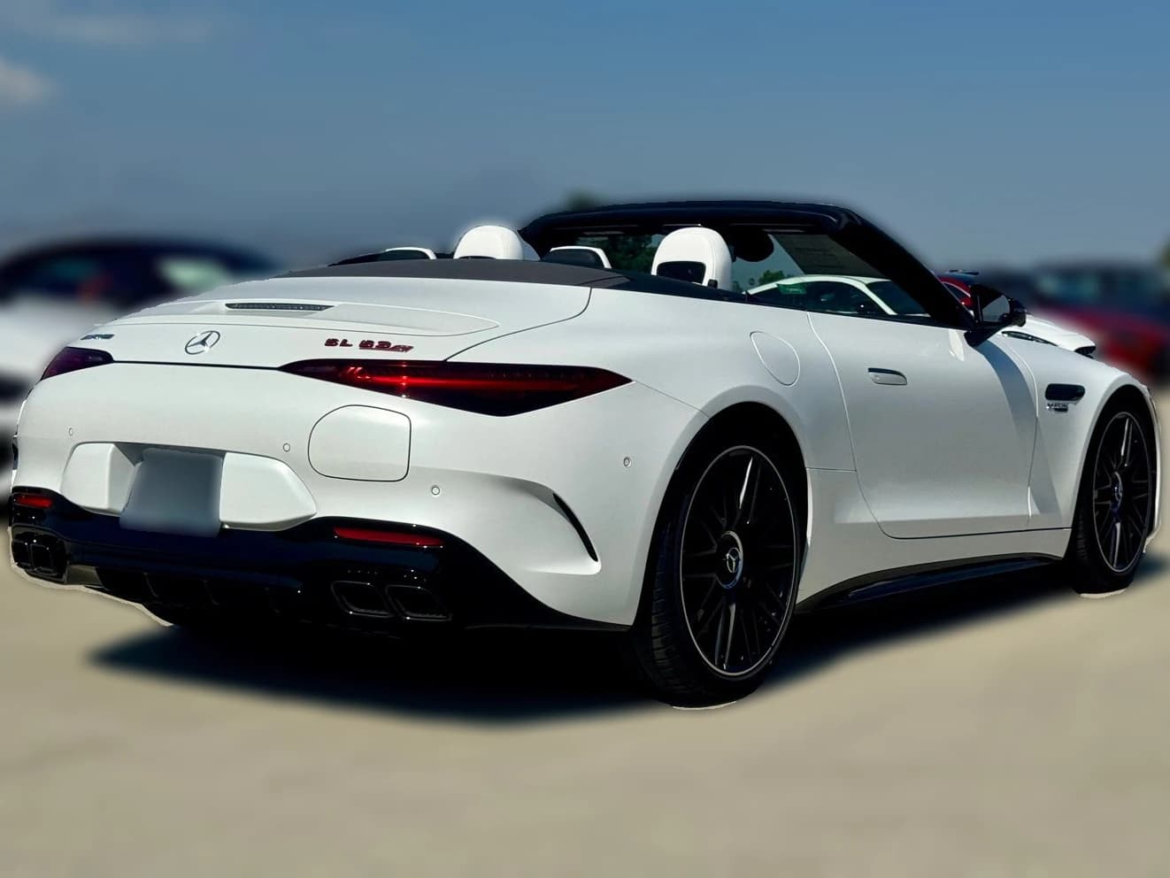 Mercedes-Benz SL AMG SL 63 S E Performance Roadster 2026 — side view