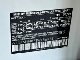 Mercedes-Benz GLB GLB 250 4MATIC SUV 2026 — side view