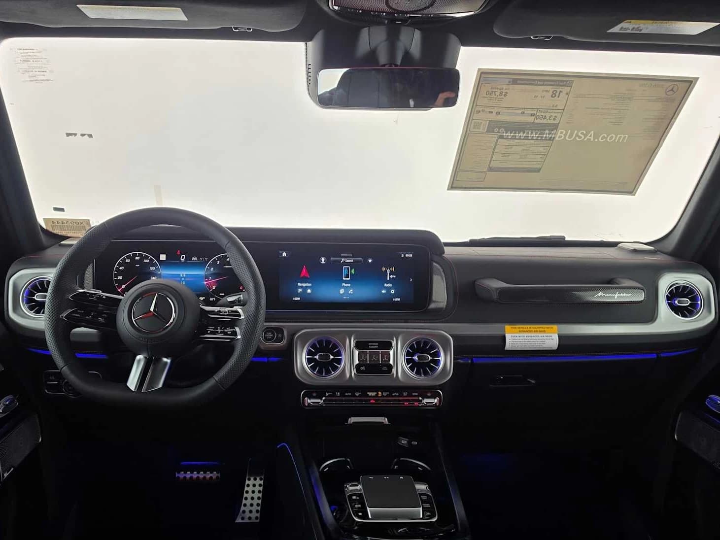 Mercedes-Benz G-Class G 550 SUV 2026 — side view