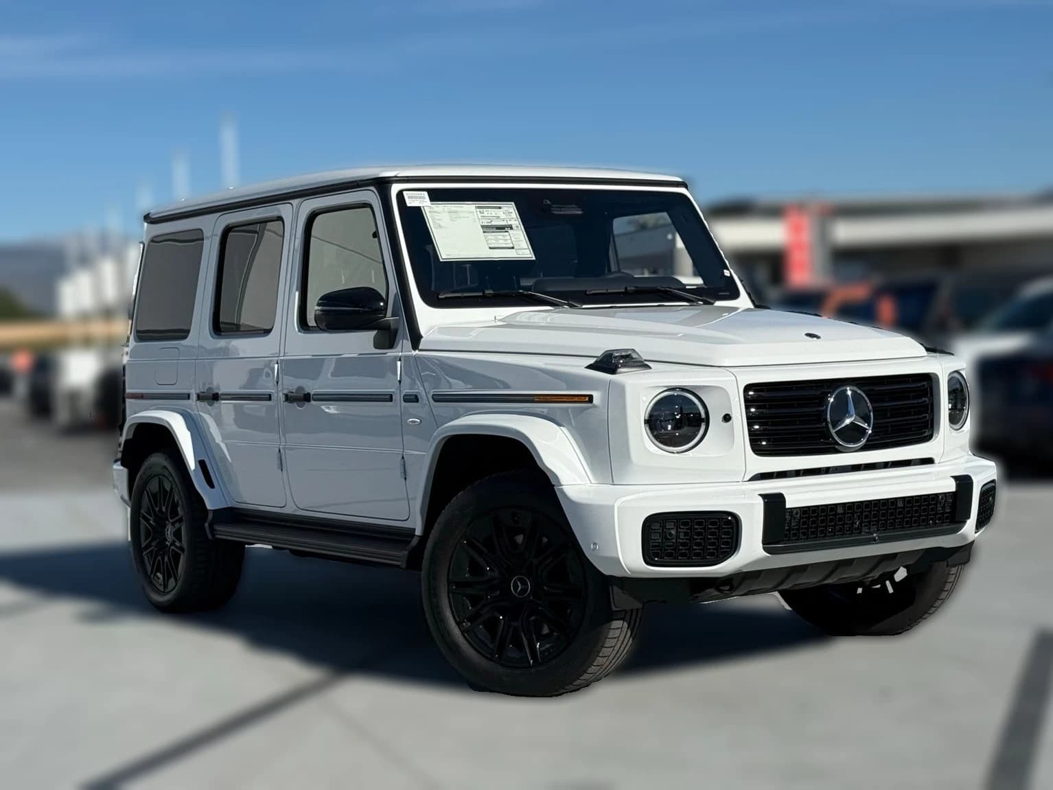 Mercedes-Benz G-Class G 580e SUV 2025 — side view