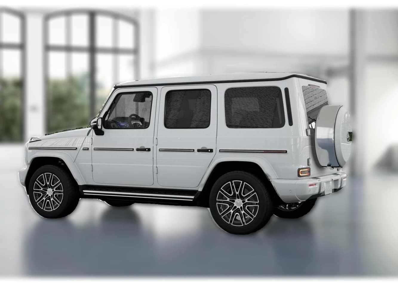 Mercedes-Benz G-Class G 580e SUV 2027 — side view