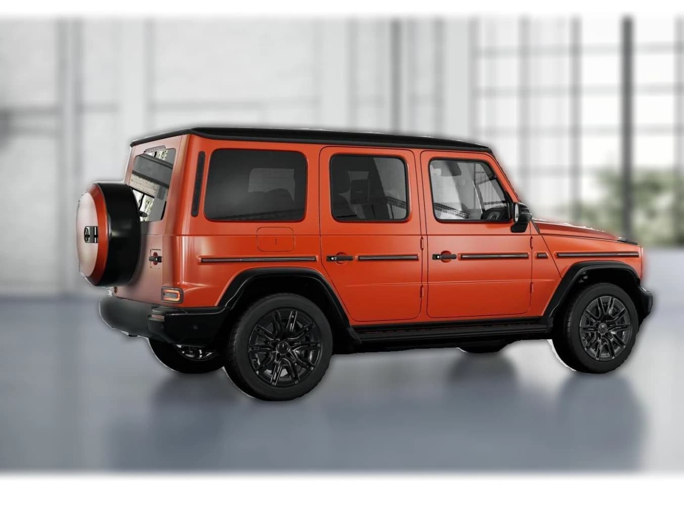 Mercedes-Benz G-Class G 580e SUV 2027 — side view