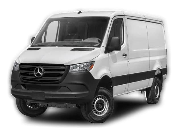 Mercedes-Benz Sprinter Cargo Van Standard Roof 4-Cyl Diesel 2500 Standard Roof I4 Diesel 144" RWD 2026 — side view