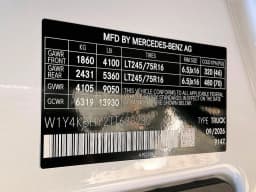 Mercedes-Benz Sprinter Cargo Van Standard Roof 4-Cyl Diesel 2500 Standard Roof I4 Diesel 144" RWD 2026 — side view