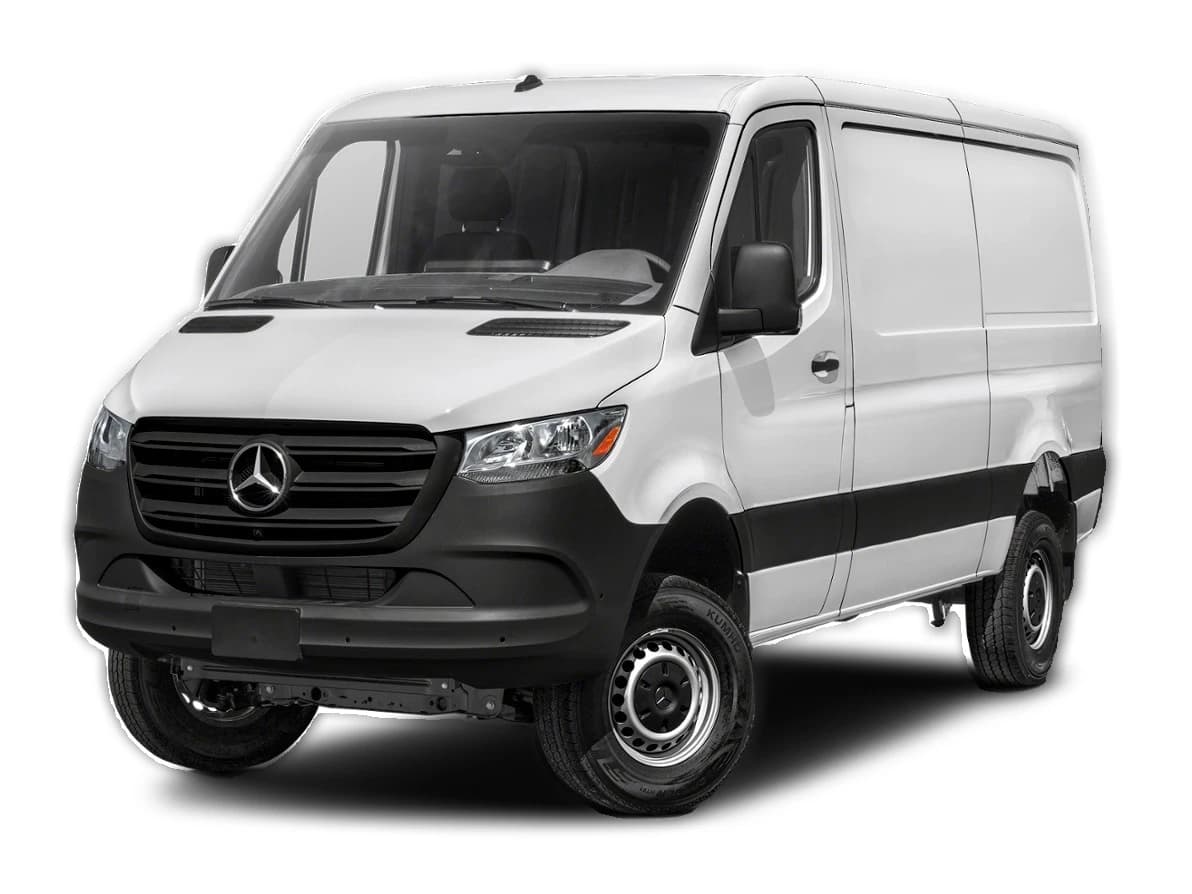 Mercedes-Benz Sprinter Cargo Van Standard Roof 4-Cyl Diesel 2500 Standard Roof I4 Diesel 144" RWD 2026 — side view