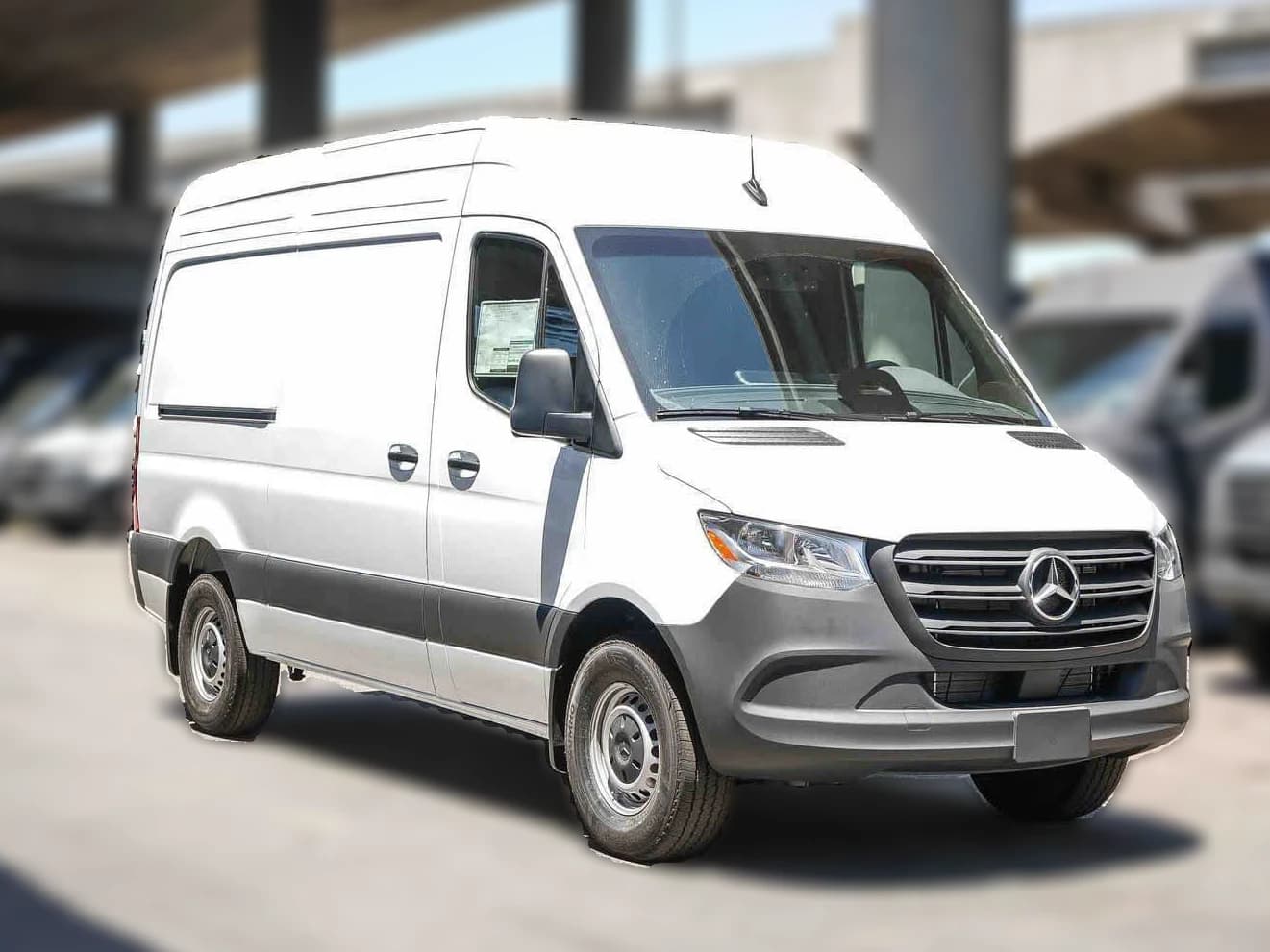 Mercedes-Benz Sprinter Crew Van Standard Roof 4-Cyl Diesel 2500 Standard Roof I4 Diesel 144" RWD 2026 — side view