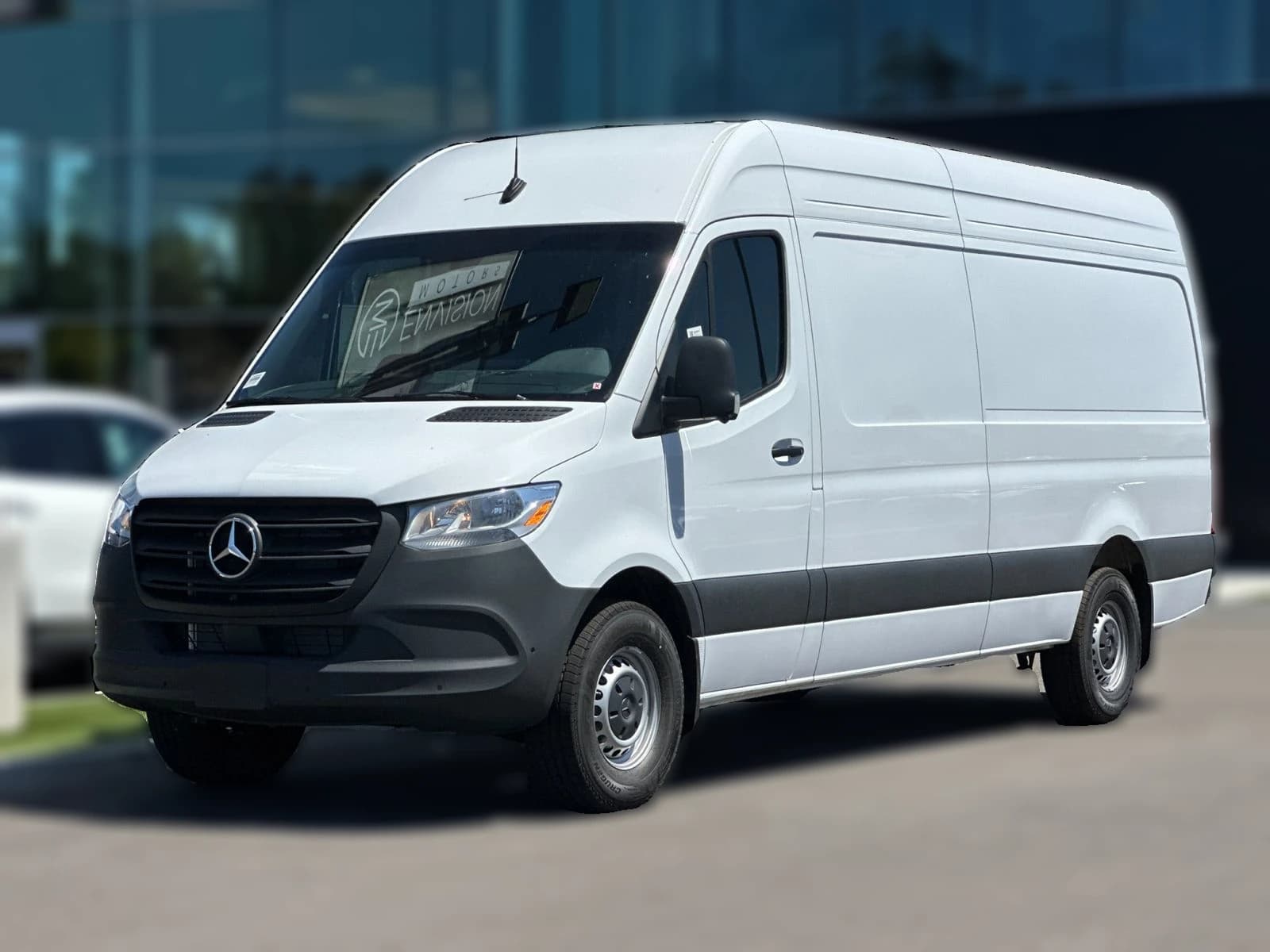 Mercedes-Benz Sprinter Cargo Van High Roof 4-Cyl Diesel 2500 High Roof I4 Diesel 170" RWD 2026 — side view