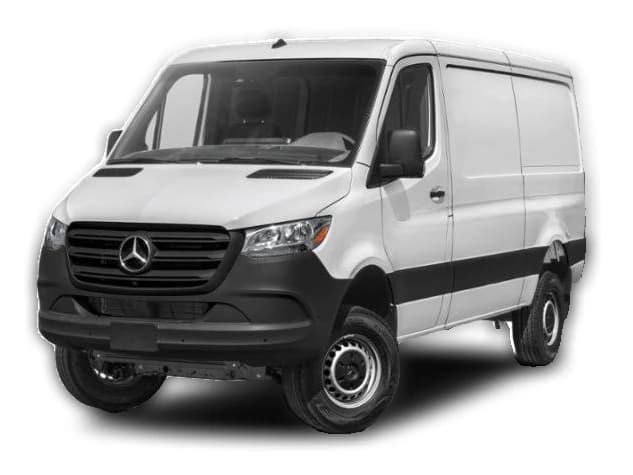 Mercedes-Benz Sprinter Cargo Van Standard Roof 4-Cyl Diesel HO 2500 Standard Roof I4 Diesel HO 144" RWD 2026 — side view