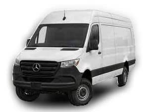Mercedes-Benz Sprinter Cargo Van High Roof 4-Cyl Diesel HO 2500 High Roof I4 Diesel HO 170" Extended RWD