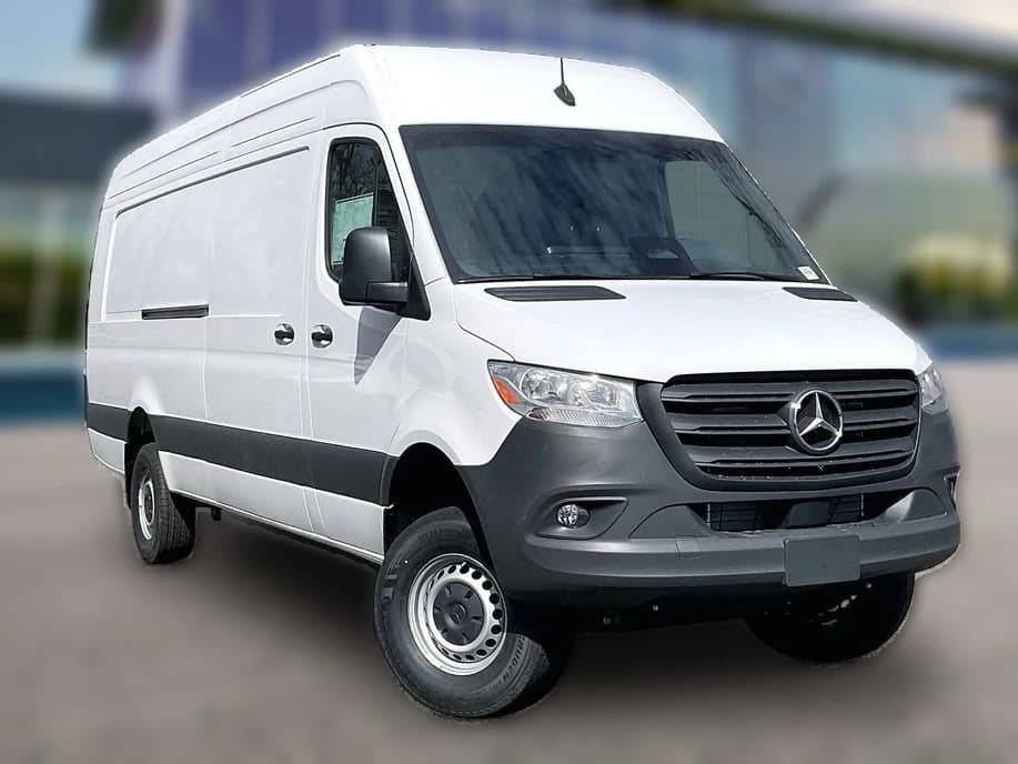 Mercedes-Benz Sprinter Cargo Van High Roof 4-Cyl Diesel HO 2500 High Roof I4 Diesel HO 170" Extended AWD 2026 — side view
