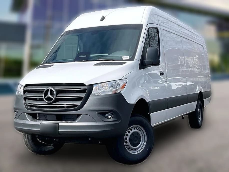Mercedes-Benz Sprinter Cargo Van High Roof 4-Cyl Diesel HO 2500 High Roof I4 Diesel HO 170" Extended AWD 2026 — side view