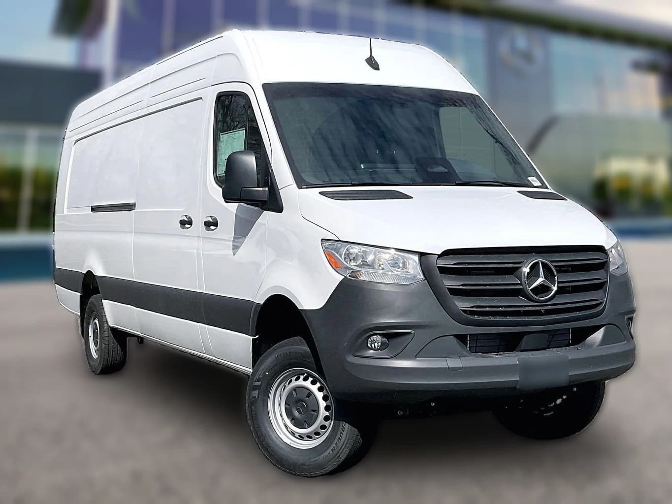 Mercedes-Benz Sprinter Cargo Van High Roof 4-Cyl Diesel HO 2500 High Roof I4 Diesel HO 170" Extended AWD 2026 — side view