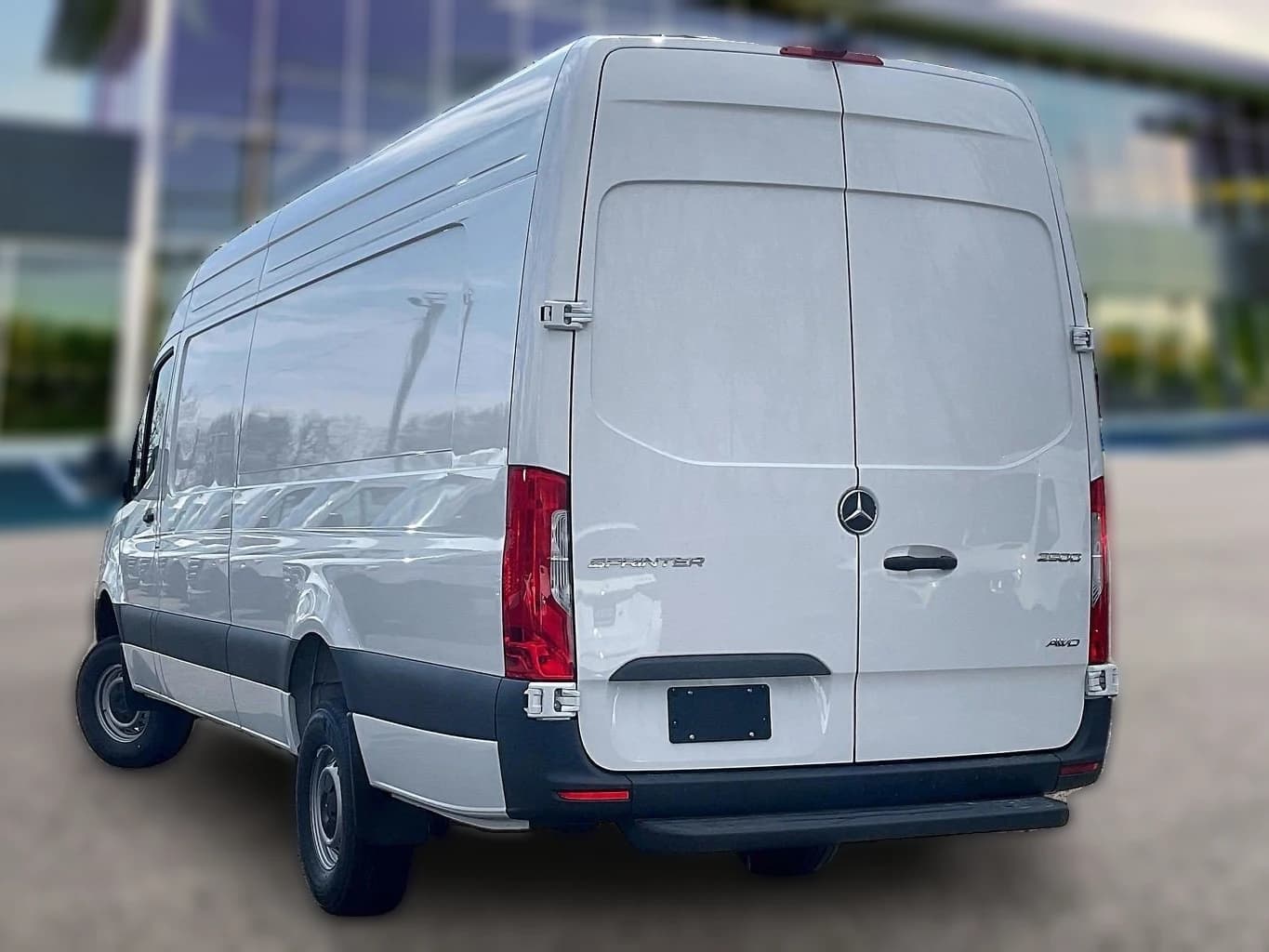 Mercedes-Benz Sprinter Cargo Van High Roof 4-Cyl Diesel HO 2500 High Roof I4 Diesel HO 170" Extended AWD 2026 — side view