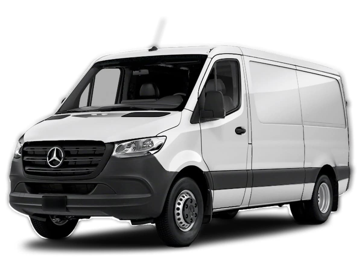 Mercedes-Benz Sprinter Cargo Van Standard Roof 4-Cyl Diesel HO 3500 Standard Roof I4 Diesel HO 144" RWD 2026 — side view