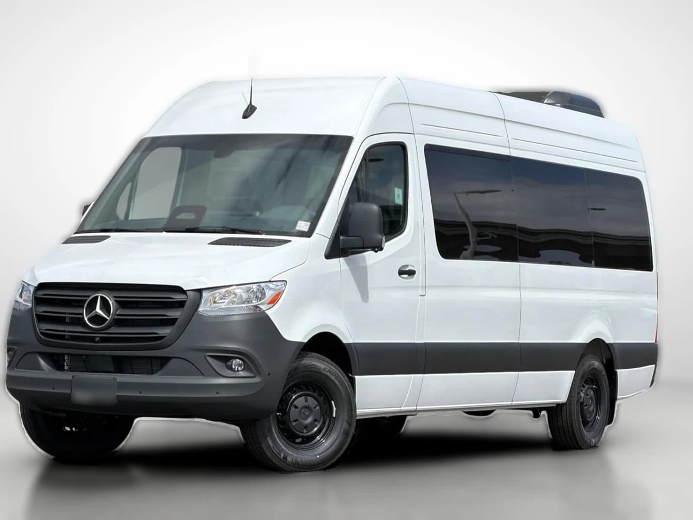 Mercedes-Benz Sprinter Passenger Van High Roof 4-Cyl Diesel 2500 High Roof I4 Diesel 170" RWD 2026 — side view