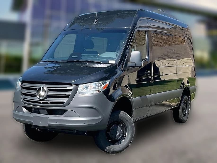 Mercedes-Benz Sprinter Passenger Van Select 2500 Standard Roof I4 Diesel HO 144" AWD 2025 — side view