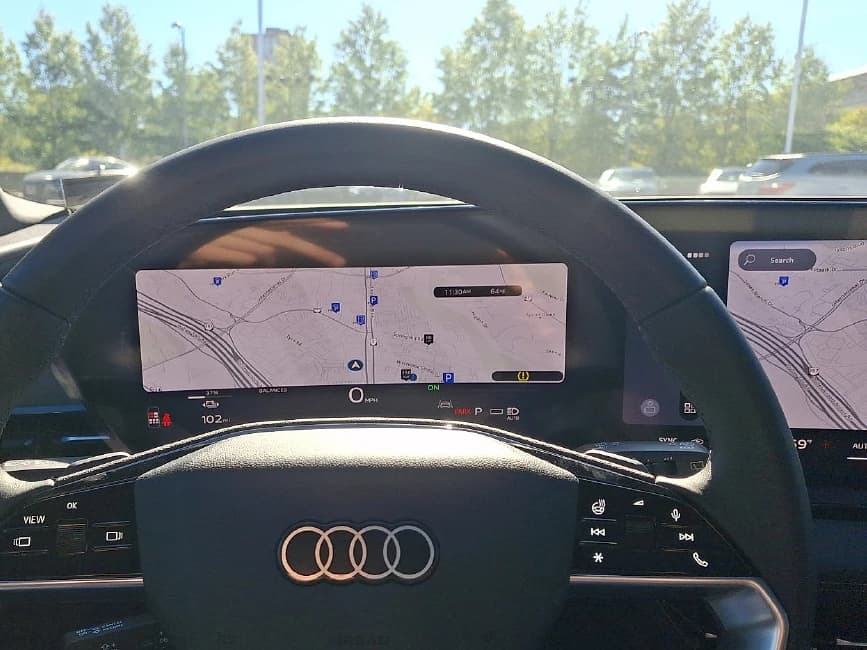 Audi Q6 e-tron Premium quattro 2027 — side view
