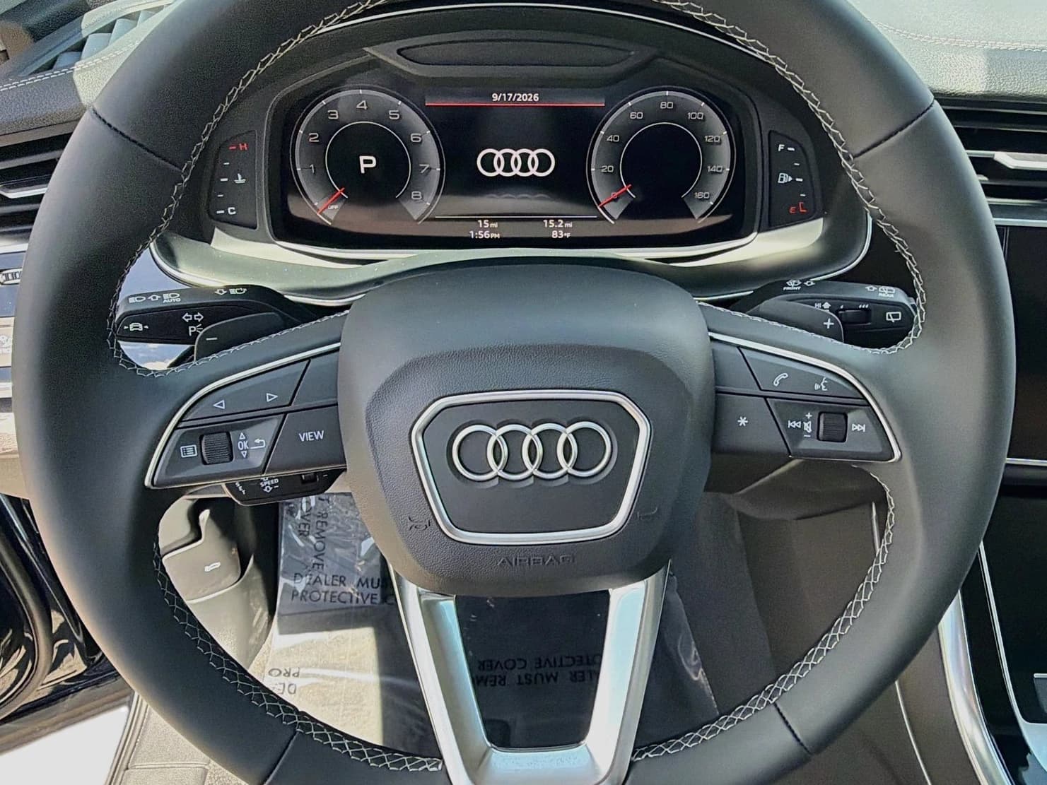 Audi Q7 Premium 45 quattro 2026 — side view