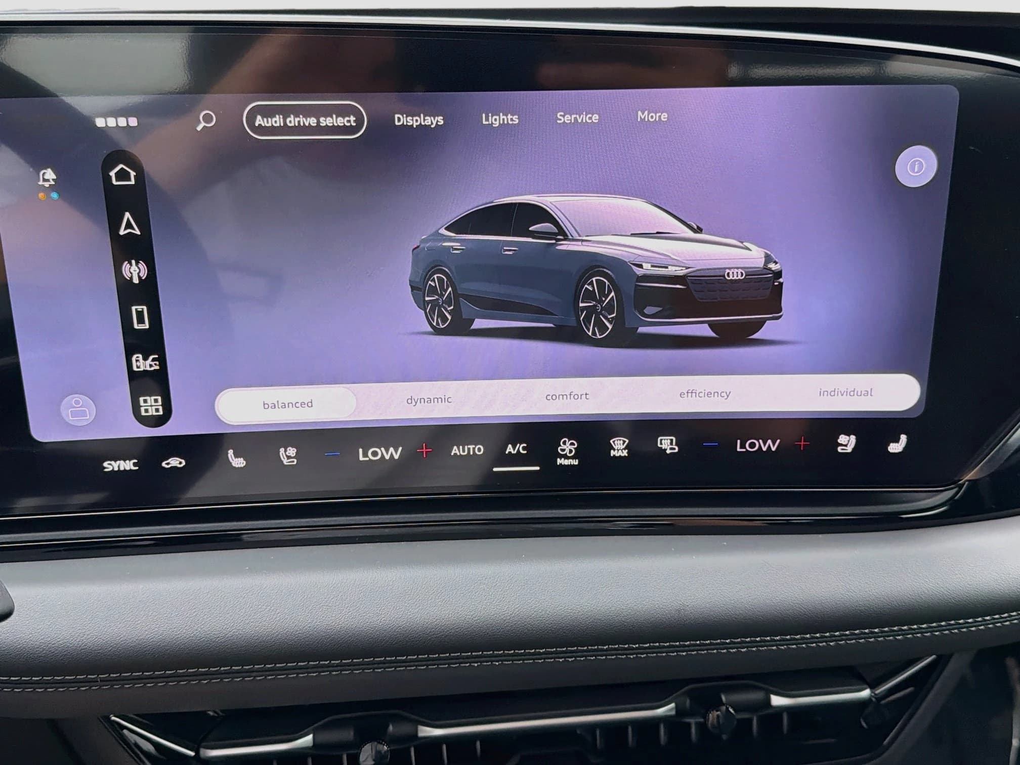 Audi A6 e-tron Premium Plus quattro 2027 — side view