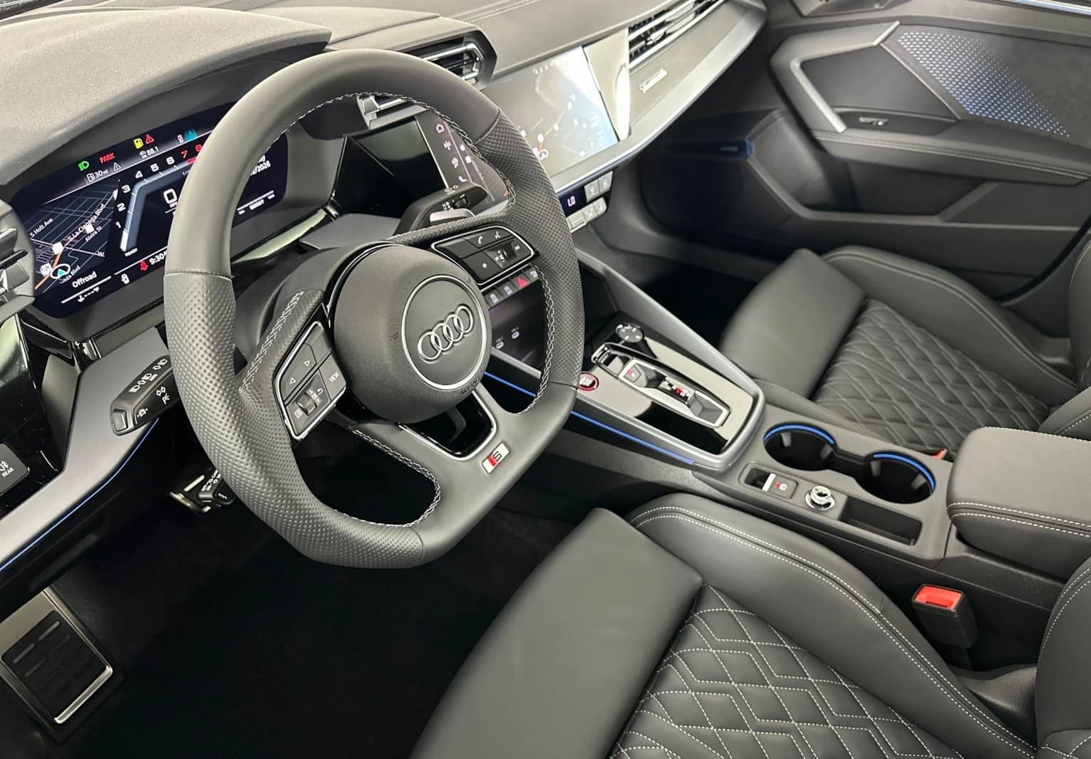 Audi S3 quattro 2026 — side view
